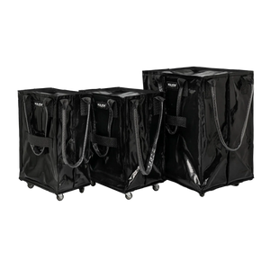 Durable Black Tote Bag | Rolling Bag on Wheels – Hulken®