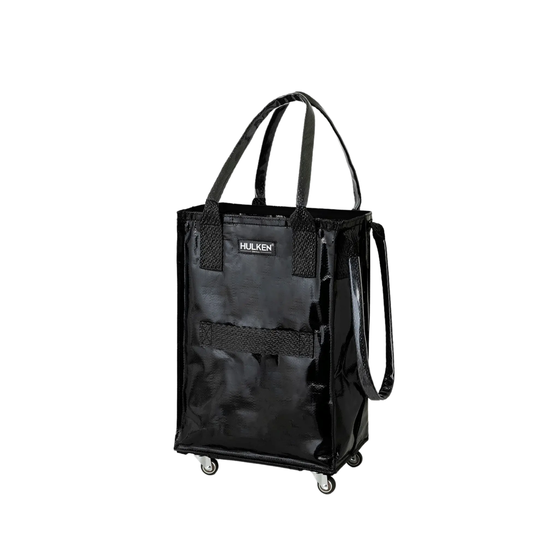 【未使用】HULKEN BAG 黒 キャリーカート ミディアム Durable Black Tote Bag | Rolling Bag on Wheels – Hulken®
