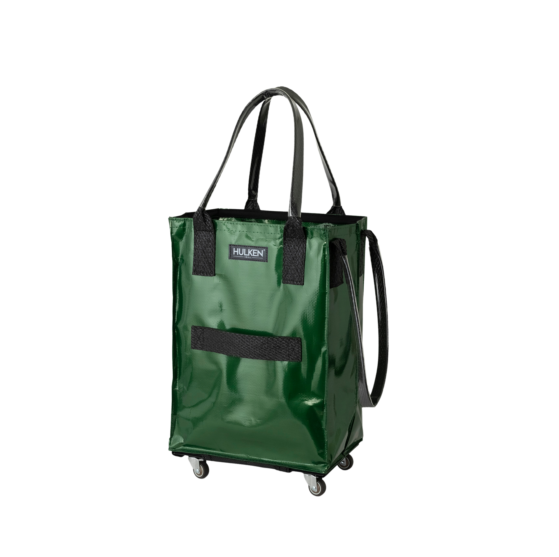 Durable Green Tote Bag | Rolling Bag on Wheels – Hulken®