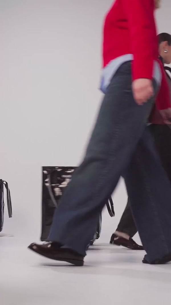 Lilac Tote Bag | Rolling Foldable Bag for Travel - Hulken®